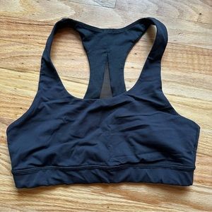 Lululemon black sports bra